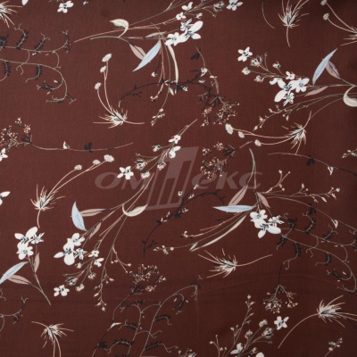 Плательная ткань "Фламенко" 2.2, 80 гр/м2, шир.150 см, принт растительный - купить в Назрани. Цена 239.03 руб.
