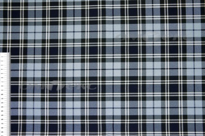 Ткань костюмная клетка Т7274 2004, 220 гр/м2, шир.150см, цвет т.синий/гол/бел - купить в Назрани. Цена 