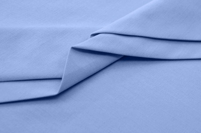 Ткань сорочечная стрейч 15-3920, 115 гр/м2, шир.150см, цвет голубой - купить в Назрани. Цена 282.16 руб.