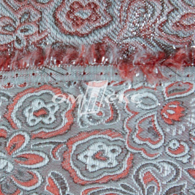Ткань костюмная жаккард, 135 гр/м2, шир.150см, цвет красный№12 - купить в Назрани. Цена 441.92 руб.