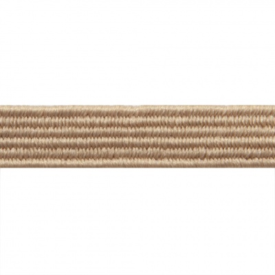 Резиновые нити с текстильным покрытием, шир. 6 мм ( упак.30 м/уп), цв.- 97-бежевый - купить в Назрани. Цена: 152.05 руб.