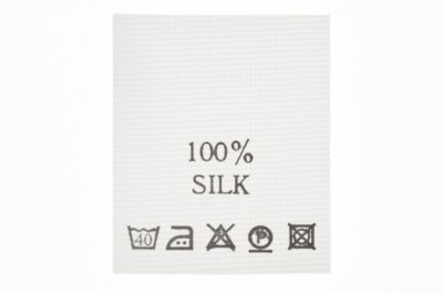 Состав и уход 100% Silk 200 шт - купить в Назрани. Цена: 232.29 руб.