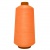 Нитки текстурированные некручёные 457, намот. 15 000 м, цвет оранжевый - купить в Назрани. Цена: 204.10 руб.