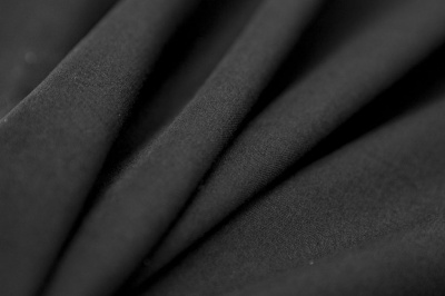 Костюмная ткань с вискозой "Флоренция", 195 гр/м2, шир.150см, цвет чёрный - купить в Назрани. Цена 502.24 руб.