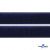 Мягкая петельная лента шир.25 мм, (упак.25 м), цв.т.синий - купить в Назрани. Цена: 24.50 руб.