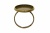 Заготовка для рукоделия металлическая фигурная для кольца 15мм - купить в Назрани. Цена: 7.44 руб.