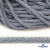 Шнур плетеный d-6 мм круглый, 70% хлопок 30% полиэстер, уп.90+/-1 м, цв.1086-голубой - купить в Назрани. Цена: 588 руб.