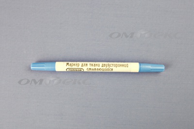 Маркер двухсторонний смывающийся для ткани RA-002 голубой - купить в Назрани. Цена: 207.84 руб.