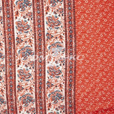 Плательная ткань "Фламенко" 24.1, 80 гр/м2, шир.150 см, принт этнический - купить в Назрани. Цена 241.49 руб.