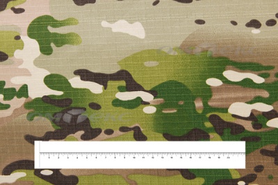 Ткань смесовая рип-стоп камуфляж C#201313, 210 гр/м2, шир.150см - купить в Назрани. Цена 244.99 руб.