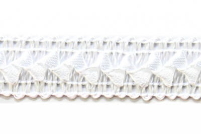 Тесьма декоративная "Самоса" 062, шир. 20 мм/уп. 33+/-1 м, цвет белый - купить в Назрани. Цена: 301.35 руб.