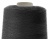 Швейные нитки (армированные) 28S/2, нам. 2 500 м, цвет чёрный - купить в Назрани. Цена: 139.91 руб.