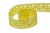 Тесьма кружевная 0621-1059, шир. 20 мм/уп. 20+/-1 м, цвет 017-жёлтый - купить в Назрани. Цена: 507.67 руб.