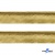 Кант атласный 136, шир. 12 мм (в упак. 65,8 м), цвет золото - купить в Назрани. Цена: 433.08 руб.