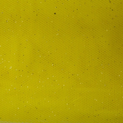 Сетка Глиттер, 24 г/м2, шир.145 см., желтый - купить в Назрани. Цена 118.43 руб.