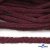 Шнур плетеный d-6 мм круглый, 70% хлопок 30% полиэстер, уп.90+/-1 м, цв.1070-бордовый - купить в Назрани. Цена: 588 руб.