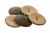 Деревянные украшения для рукоделия пуговицы "Кокос" #2 - купить в Назрани. Цена: 33.11 руб.